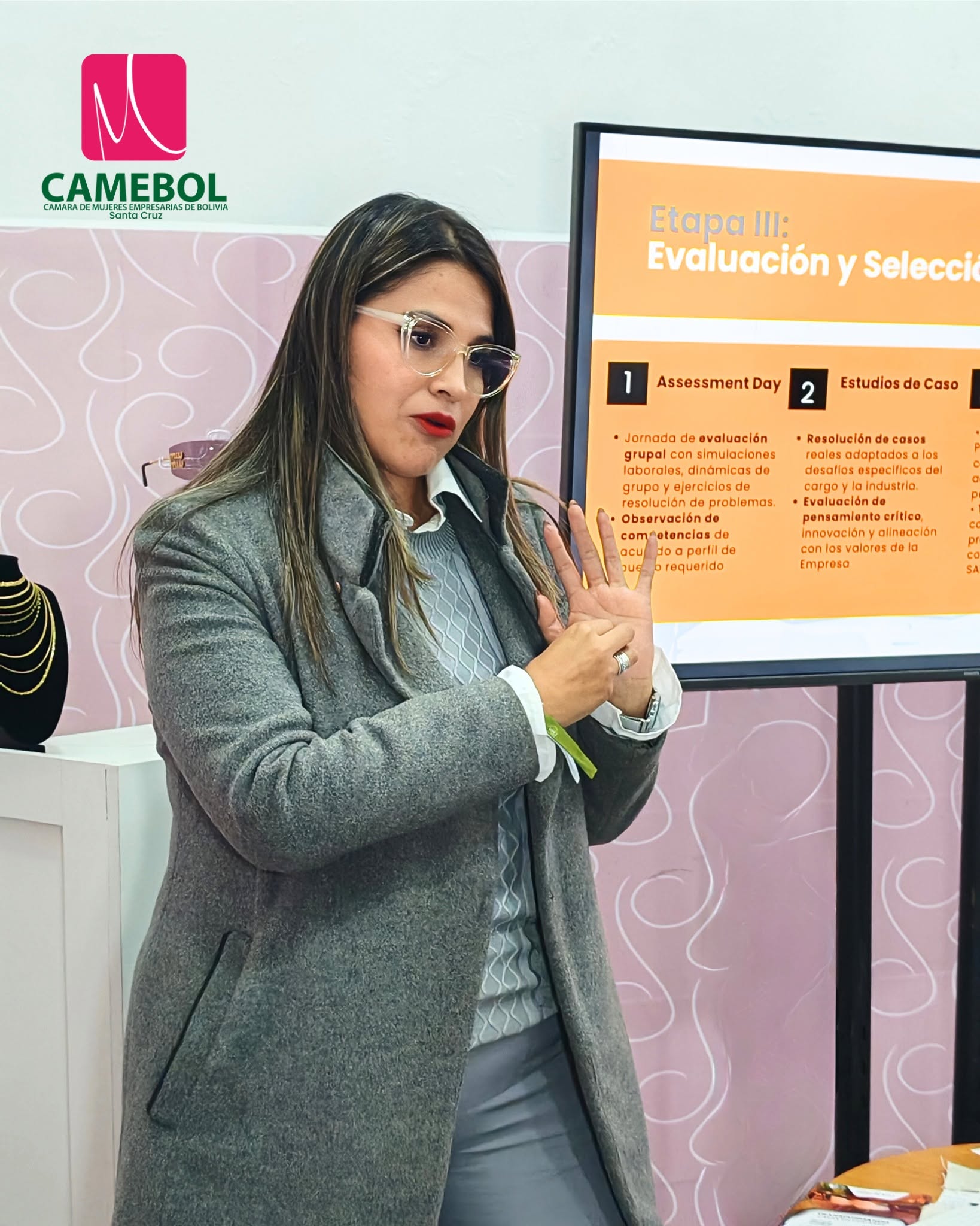 Capacitación empresarial CAMEBOL