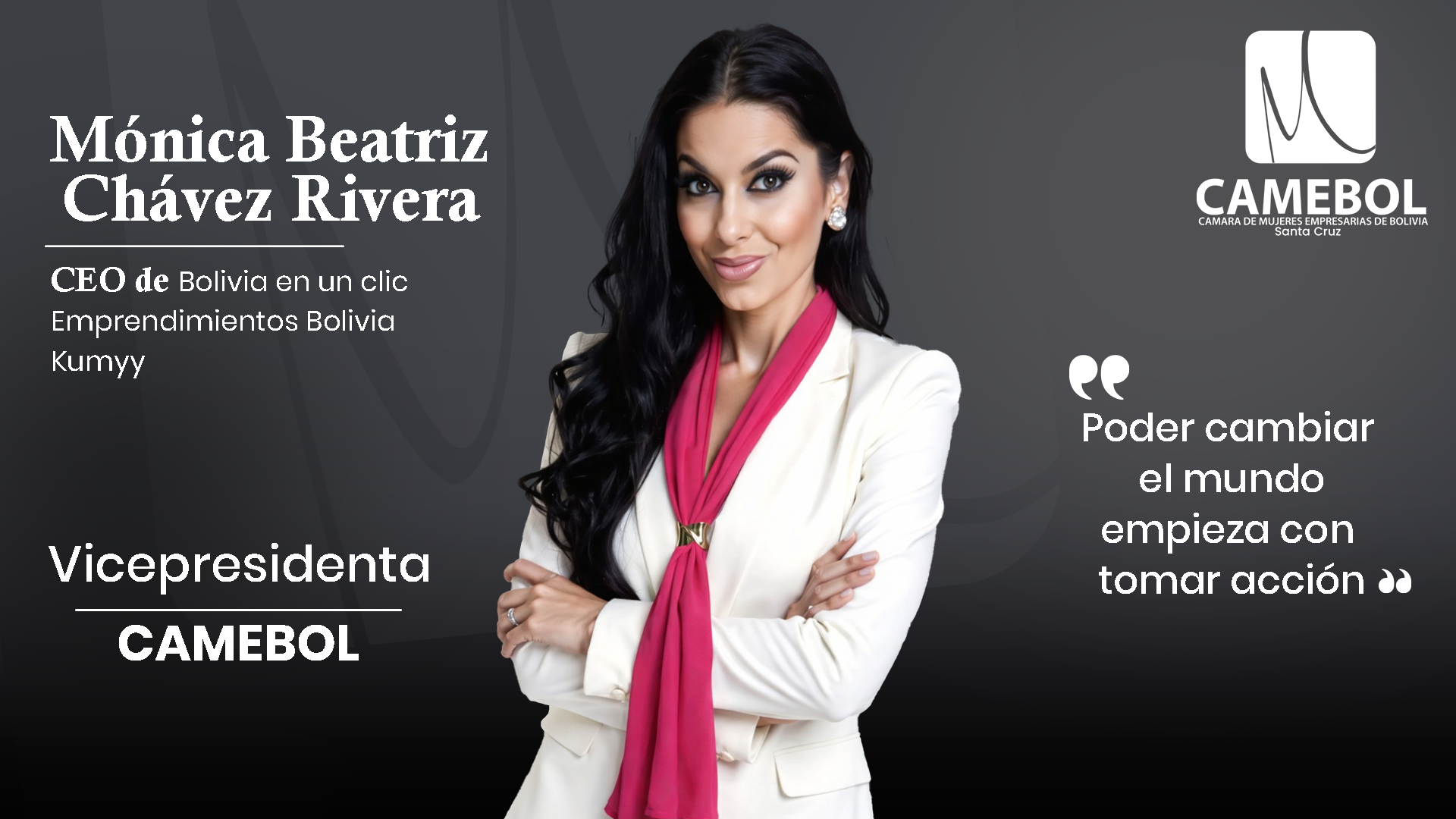 Mónica Chávez — Vicepresidenta CAMEBOL
